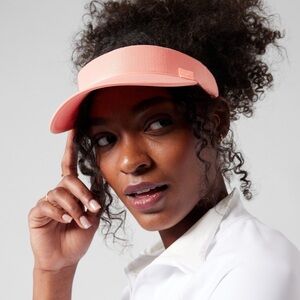 Athleta Pink Visor Sun Hat new with tags